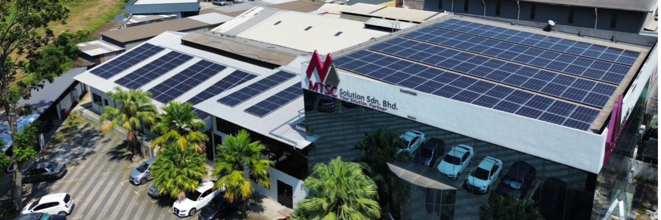 Aerial view of MTSC Solution Sdn. Bhd. headquarters in Malaysia